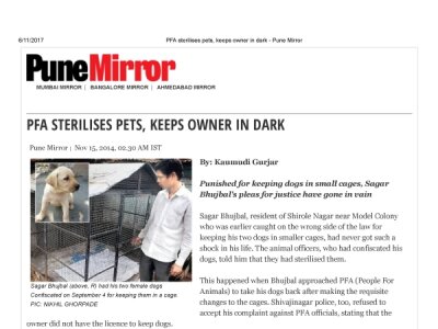 PFA-sterilises-pets-keeps-owner-in-dark-Pune-Mirror